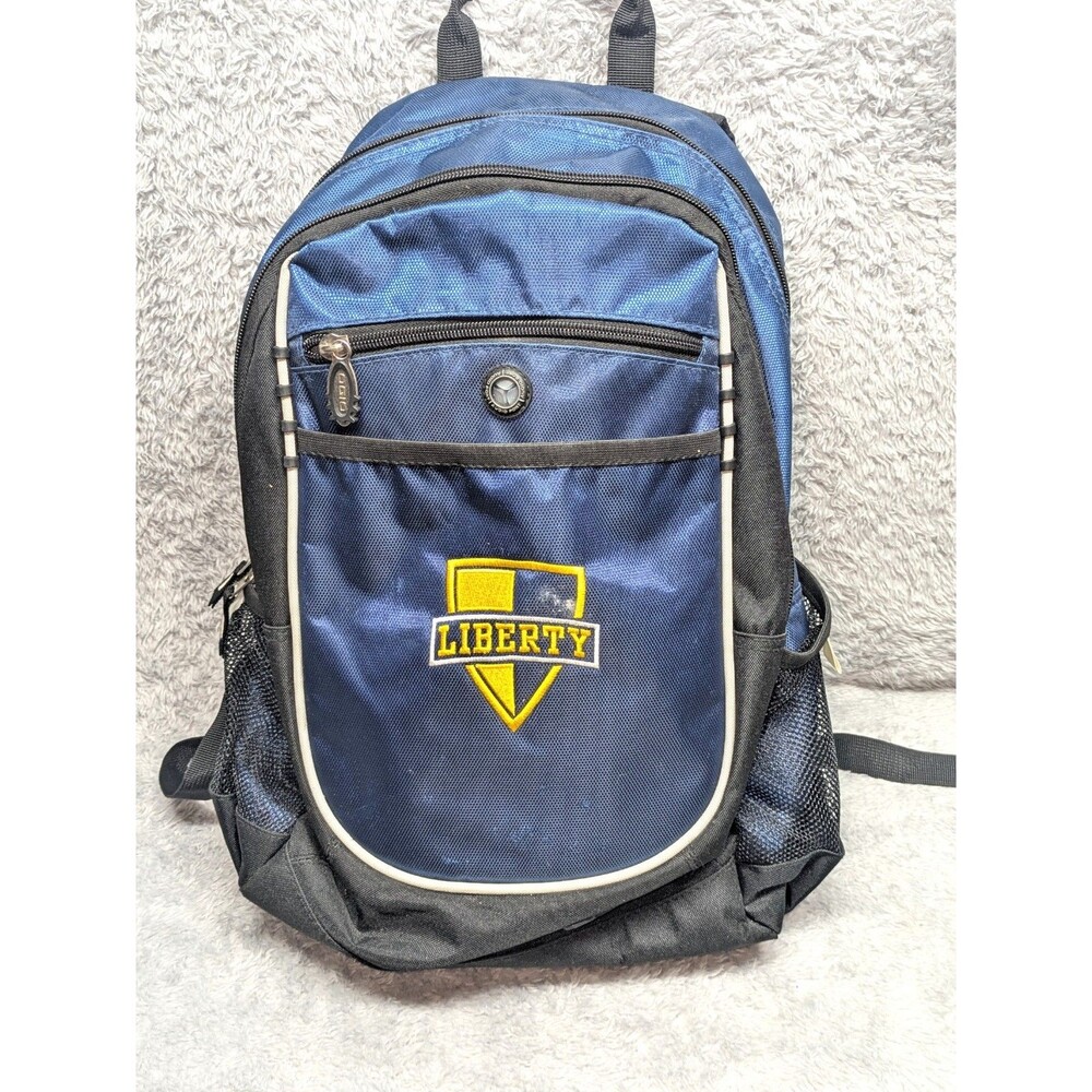 OGIO Carbon Backpack Liberty University Blue Black Laptop School Bag